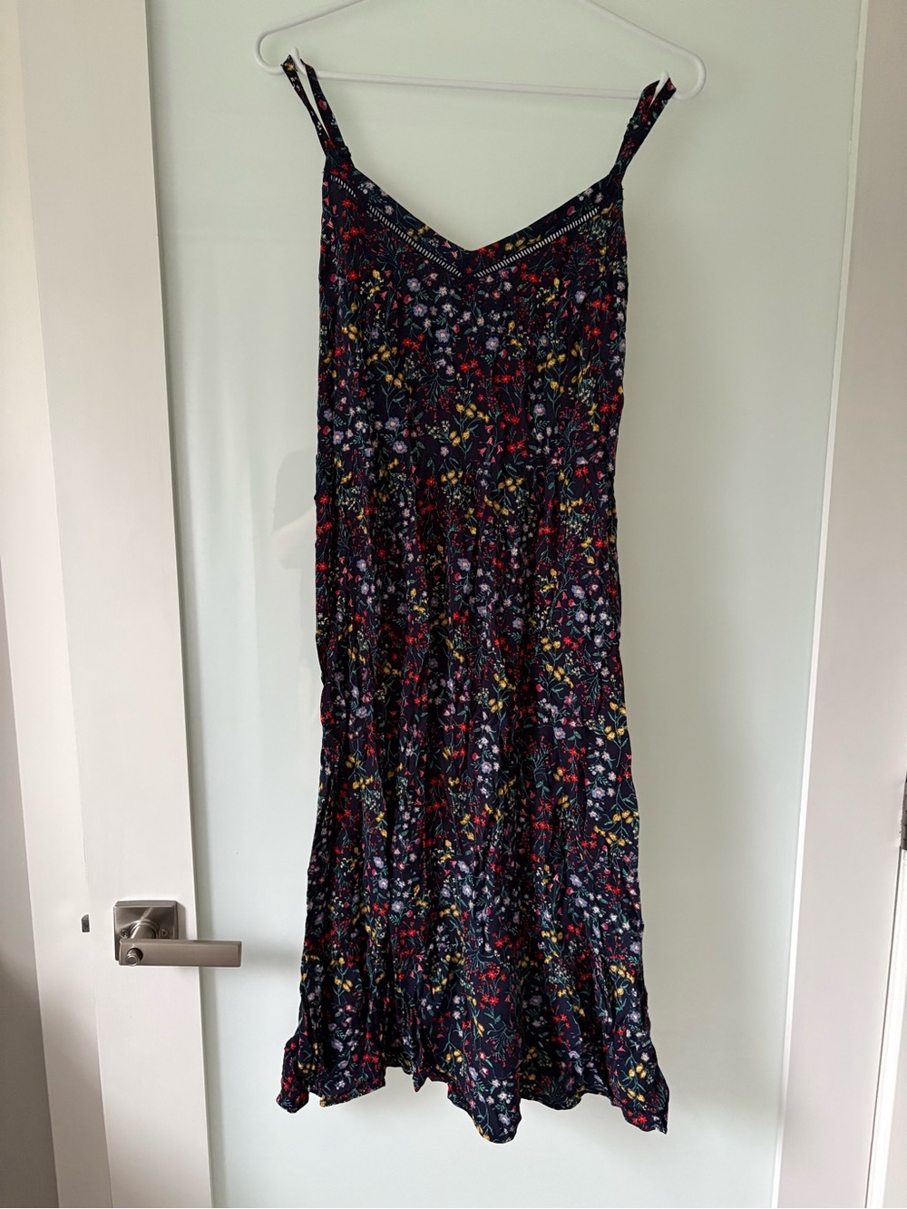 Old Navy Women’s Navy Floral Sun Dress